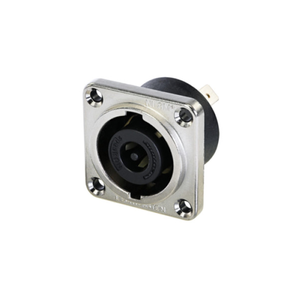 Neutrik NLT8MPXX - speakON 8 pólusú hangfal csatlakozó, beépíthető dugó, fém ház