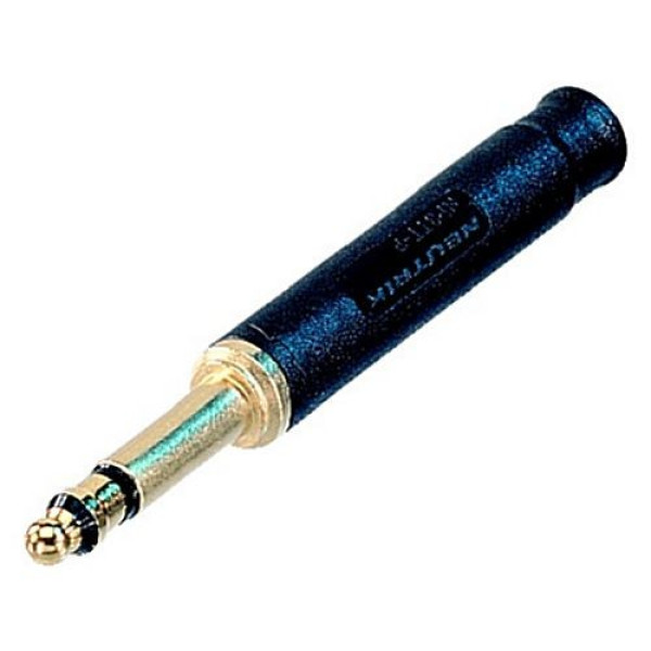 Neutrik NP3TT-P-AU-R - 4.4 mm jack TT dugó, aranyozott, piros