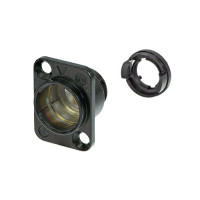 Neutrik RP81 - Neutricon beépíthető fekete ház, 90 fokba rendezett illesztő csapokkal Neutrik RP81 - Neutricon beépíthető fekete ház, 90 fokba rendezett illesztő csapokkal