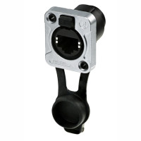 REAN RRE8F-Z-001-1 - RJ45 aljzat, IP65 védelem, D ház, fekete REAN RRE8F-Z-001-1 - RJ45 aljzat, IP65 védelem, D ház, fekete