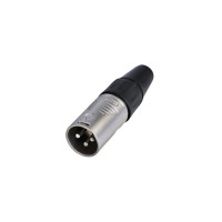 REAN RC3M - 3 pólusú XLR dugó egyenes, lengő