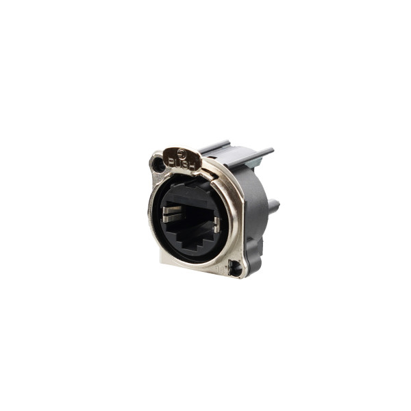 REAN RRE8F-B-000 - RJ45 aljzat vízszintes nyákhoz, reteszes B ház REAN RRE8F-B-000 - RJ45 aljzat vízszintes nyákhoz, reteszes B ház