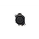 REAN RRX3F-AA-010 - 3 pólusú XLR aljzat vízszintes nyákhoz, közösített 1. láb+GND+ház érintkezővel, reteszes A ház
