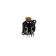 REAN RRX5F-B-020 - 5 pólusú XLR aljzat vízszintes nyákhoz, külön GND és ház érintkezővel, reteszes B ház REAN RRX5F-B-020 - 5 pólusú XLR aljzat vízszintes nyákhoz, külön GND és ház érintkezővel, reteszes B ház