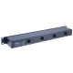 Palmer PAN 03 PASS - DI-box, passzív, négycsatornás, 19"/1U Palmer PAN 03 PASS - DI-box, passzív, négycsatornás, 19"/1U