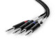 Palmer AoC Loom TRS M - négycsatornás csoportkábel adapter, etherCON – 4 x 6,3 mm-es TRS jack csatlakozó