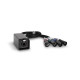 Palmer AoC Loom XLR M - négycsatornás csoportkábel adapter, etherCON – 4 x XLR3 papa csatlakozó