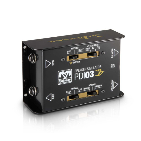 Palmer PDI 03 JB - Joe Bonamassa signature hangfal szimulátor és DI-box gitárosoknak Palmer PDI 03 JB - Joe Bonamassa signature hangfal szimulátor és DI-box gitárosoknak