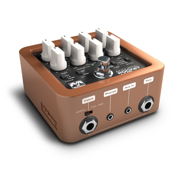 Palmer POCKET AMP ACOUSTIC - zsebméretű gitár előerősítő Palmer POCKET AMP ACOUSTIC - zsebméretű gitár előerősítő