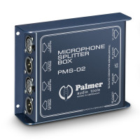 Palmer MS 02 - szétosztó (splitter) mikrofonszintű jelekhez, passzív, kétcsatornás