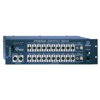 Palmer PB 20 - szétosztó (splitter) mikrofon/vonalszintű jelekhez, aktív, 30 csatornás, 19”/ 3 U