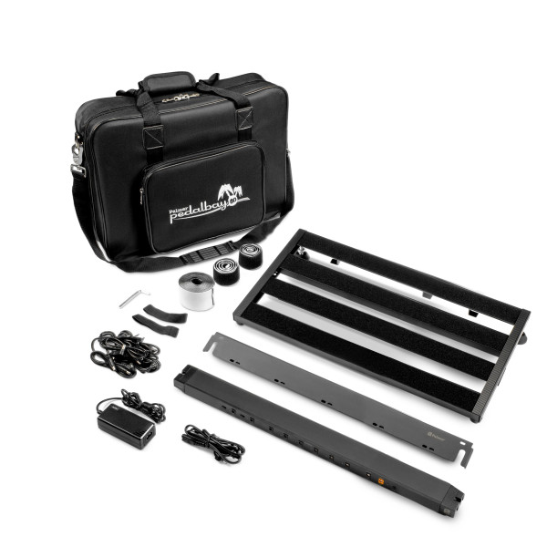 Palmer Pedalbay® 60 PB - pedalboard készlet PWTPB60 tápegységgel és szállítótáskával, 60 x 30,5 cm Palmer Pedalbay® 60 PB - pedalboard készlet PWTPB60 tápegységgel és szállítótáskával, 60 x 30,5 cm