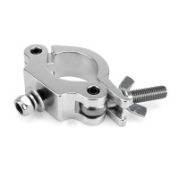 Riggatec 400200005 félbilincs - ezüst | teherbírás 200kg - szélesség 30mm | csőátmérő 48-51mm