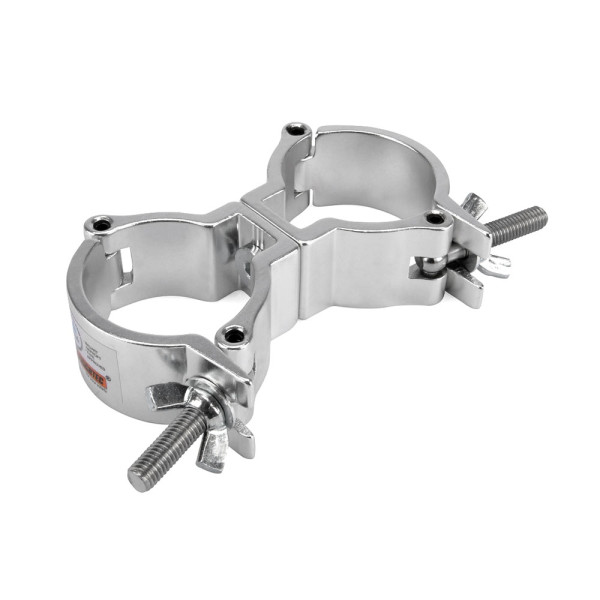 Riggatec 400200040 forgóbilincs - ezüst | teherbírás 100kg - 360°-ban forgatható | szélesség 30mm | csőátmérő 48-51mm Riggatec 400200040 forgóbilincs - ezüst | teherbírás 100kg - 360°-ban forgatható | szélesség 30mm | csőátmérő 48-51mm