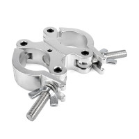 Riggatec 400200045 forgóbilincs - ezüst | teherbírás 200kg - 360°-ban forgatható | szélesség 30mm | csőátmérő 48-51mm