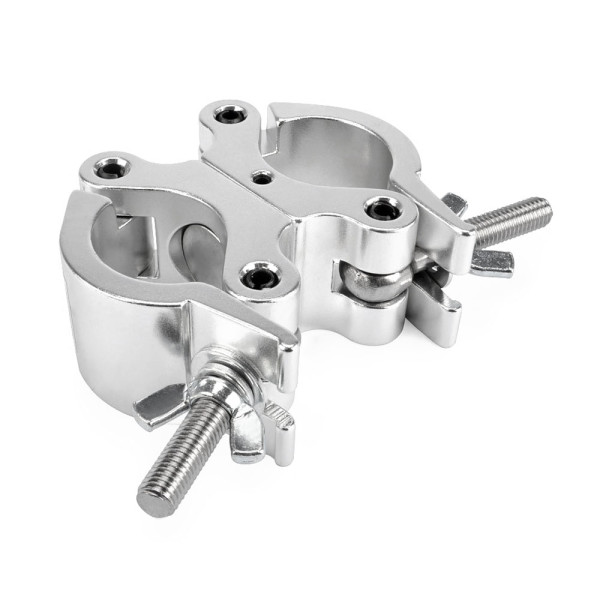 Riggatec 400200050 forgóbilincs - ezüst | teherbírás 500kg - 360°-ban forgatható, 0° vagy 90°-ban rögzíthető | szélesség 50mm | csőátmérő 48-51mm Riggatec 400200050 forgóbilincs - ezüst | teherbírás 500kg - 360°-ban forgatható, 0° vagy 90°-ban rögzíthető | szélesség 50mm | csőátmérő 48-51mm