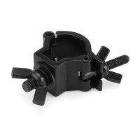 Riggatec 400200964 félbilincs - fekete | teherbírás 10kg - szélesség 20mm | csőátmérő 20mm