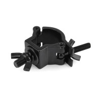 Riggatec 400200970 félbilincs - fekete | teherbírás 75kg - szélesség 30mm | csőátmérő 32-35mm