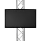 Riggatec 608154495 Truss TV tartó - 42-100" TV | Truss 29-50 cm - teherbírás 95kg | VESA 800x600 | csőátmérő 48-51mm