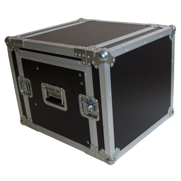 Robust.hu C 8U 400 - 19" 8u 400 mm, flight case keverős rack