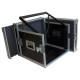 Robust.hu C 8U 400 - 19" 8u 400 mm, flight case keverős rack
