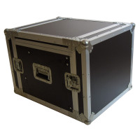 Robust.hu C 8U 500 - 19" 8u 500 mm, flight case keverős rack Robust.hu C 8U 500 - 19" 8u 500 mm, flight case keverős rack
