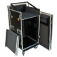 Robust.hu CR 16U DJR - 19" 16+4u 500 mm, flight case DJ keverős rack, asztallal Robust.hu CR 16U DJR - 19" 16+4u 500 mm, flight case DJ keverős rack, asztallal