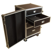Robust.hu DR 002 - fiókos flight case 4 x bélelt fiókokkal