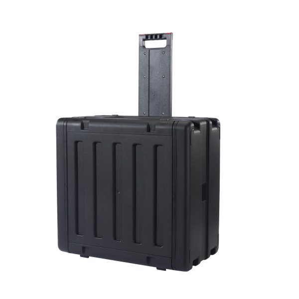 Robust.hu R 6UEP 450 W - 19" 6u 450 mm, kerekes flight case PP rack, ütés-, por és vízálló