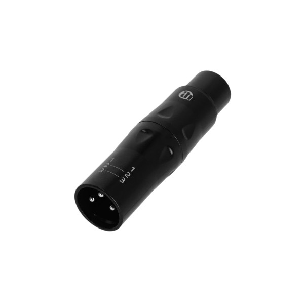 Adam Hall Cables 4 Star A Ground Lifter - földleválasztó adapter - 3 pólusú XLR mama/XLR papa Adam Hall Cables 4 Star A Ground Lifter - földleválasztó adapter - 3 pólusú XLR mama/XLR papa