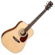 Cort Earth70-OP akusztikus gitár, matt natúr