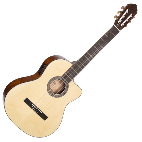 Cort AC120CE-OP klasszikus gitár elektronikával, matt natúr