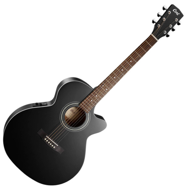 Cort SFX-ME-BKS akusztikus gitár elektronikával, matt fekete Cort SFX-ME-BKS akusztikus gitár elektronikával, matt fekete