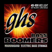 GHS ML3045 el.basszushúr - Boomers, Medium Light, 45-100