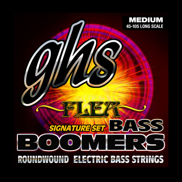 GHS M3045F el.basszushúr - Boomers, Flea Signature 45-105