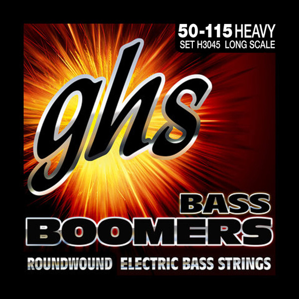 GHS H3045 el.basszushúr - Boomers, Heavy, 50-115