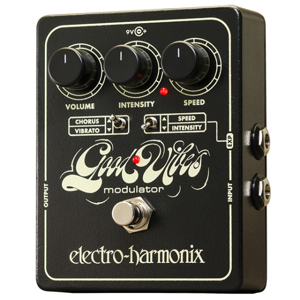 Electro-Harmonix GoodVibes effektpedál - Good Vibes analóg modulátor