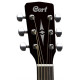 Cort AF510-BKS akusztikus folkgitár, matt fekete