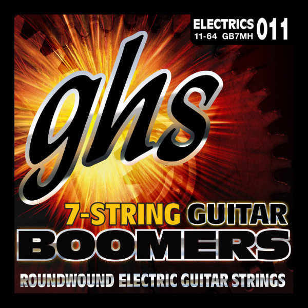 GHS GB7MH el.húr 7 húros - Boomers, Medium Heavy, 011-064