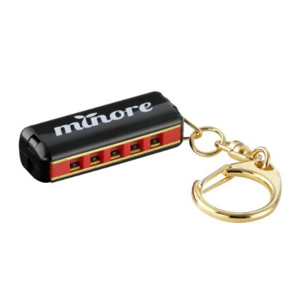 Suzuki MHK-5B minore mini-szájharmonika, fekete