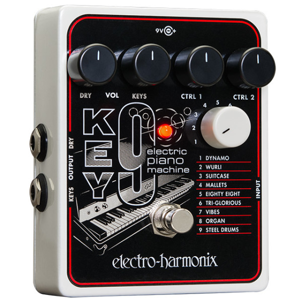 Electro-Harmonix Key9 Piano effektpedál - Key9 Piano machine
