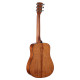 Cort ADMini-OP with bag akusztikus mini gitár, matt natúr, tokkal