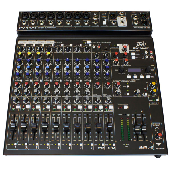 Peavey PA PV14 AT Mixer AT keverőpult 14 bemenettel