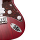 Cort G100HH-OPBC elektromos gitár, Powersound HH hangszedővel, nyílt pórusú vörös