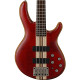 Cort A4PlusFMMH-OPBC elektromos basszusgitár, matt vörös