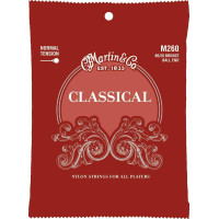 Martin strings 260 húr, klasszikus, bronz, Ball End!