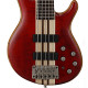 Cort A5PlusFMMH-OPBC elektromos basszusgitár, 5 húros, matt vörös