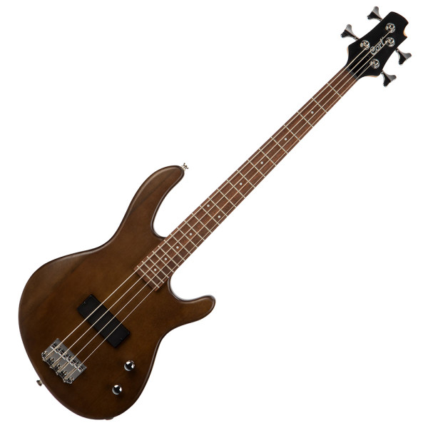 Cort ActionJr-OPW junior elektromos basszusgitár, Powersound hangszedő, matt dió