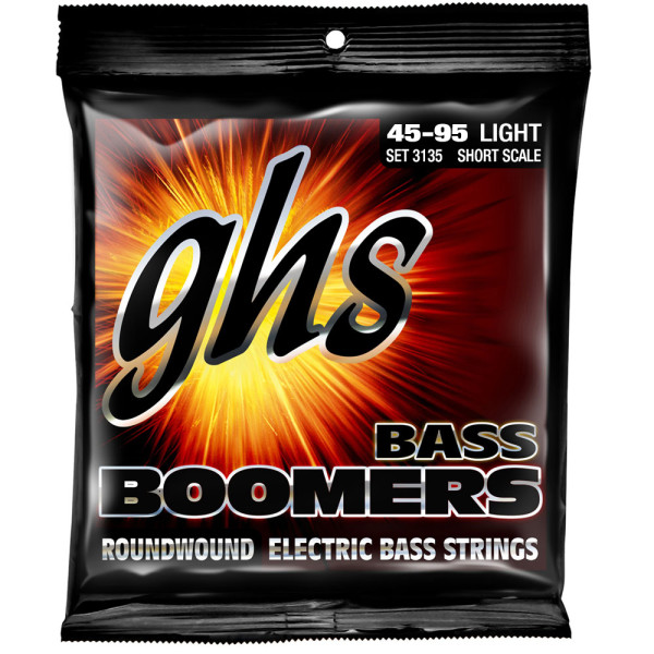 GHS 3135 el.basszushúr - Boomers, Short Scale, Light 45-95