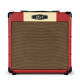 Cort CM15R-DR gitárerősítő zengetővel, 15 Watt, vörös